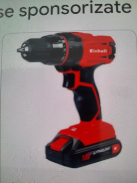 Bormasina Einhel 18v 2.5A  pe baterie Noua