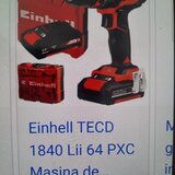 Bormasina Einhel 18v 2.5A  pe baterie Noua